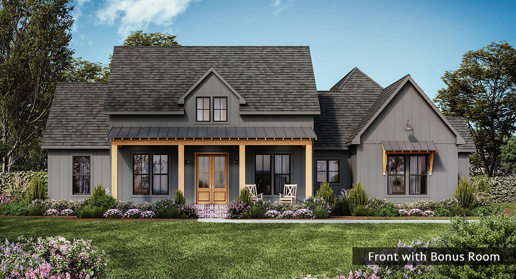 Shady Oaks House Plan Front
