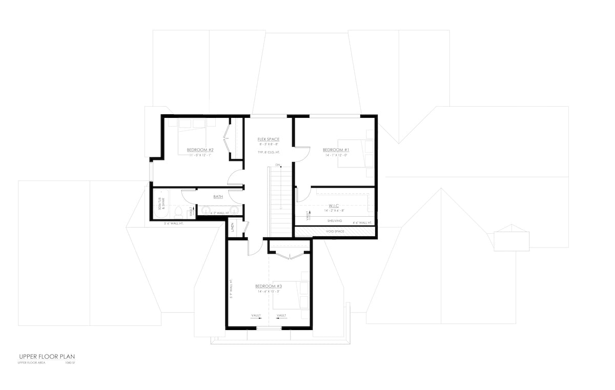 Shetland Upper Floor Plan