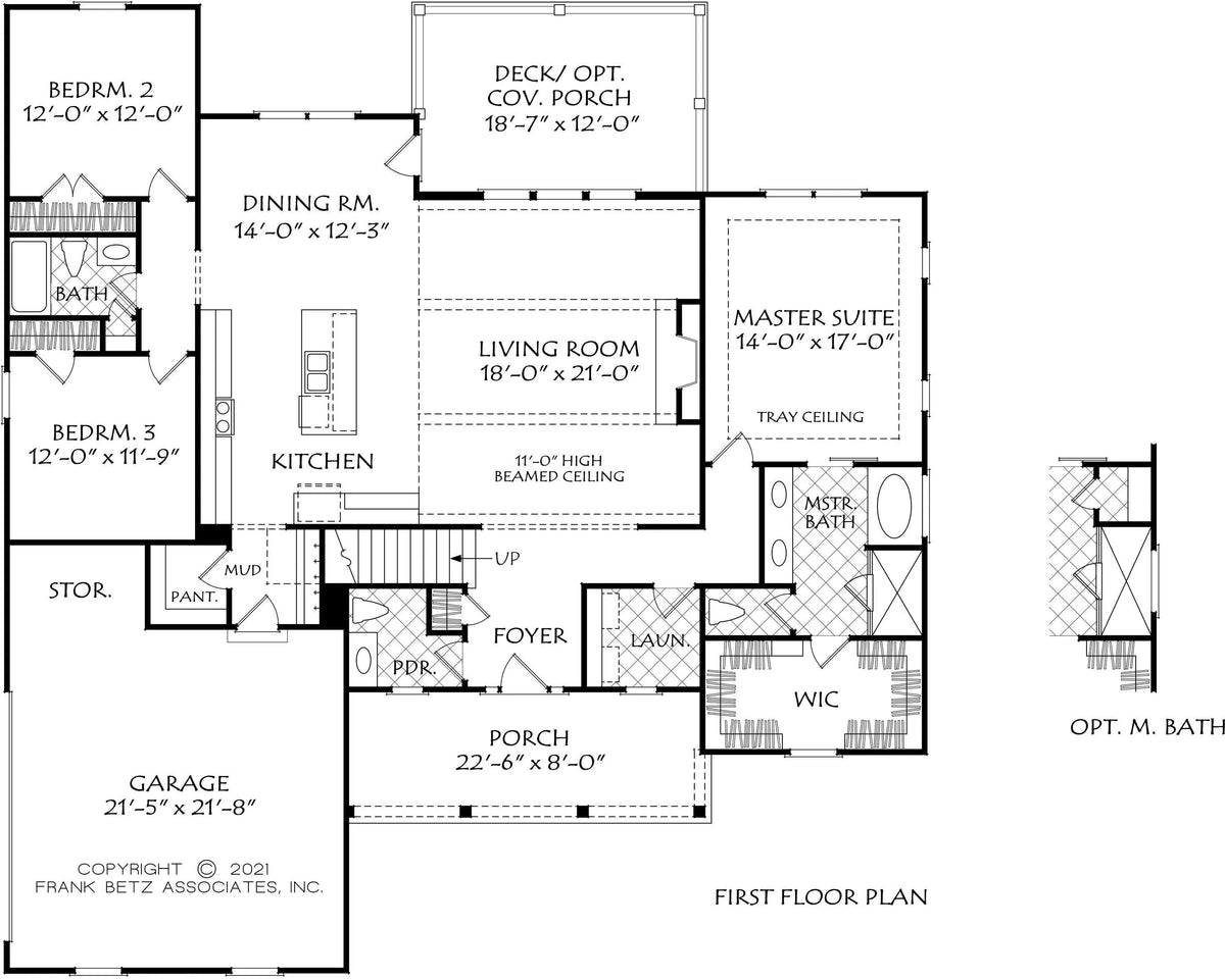 Silver Springs - Archival Designs House Plans, floor plan