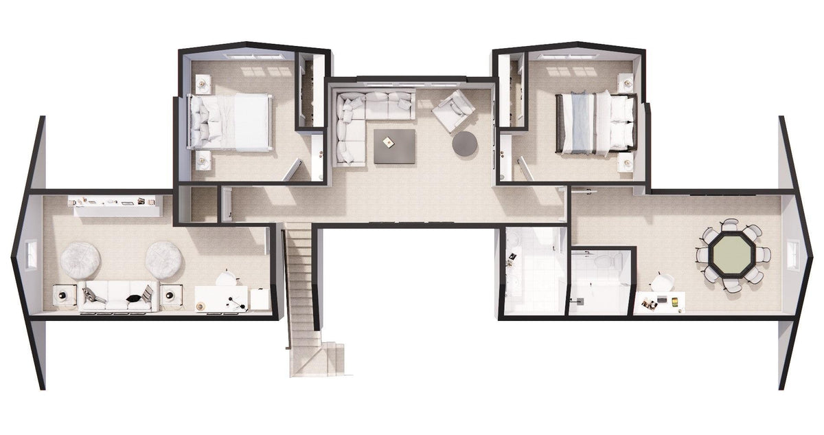 Silverbell Ranch House Plan - Archival Designs House Plans, floor plan