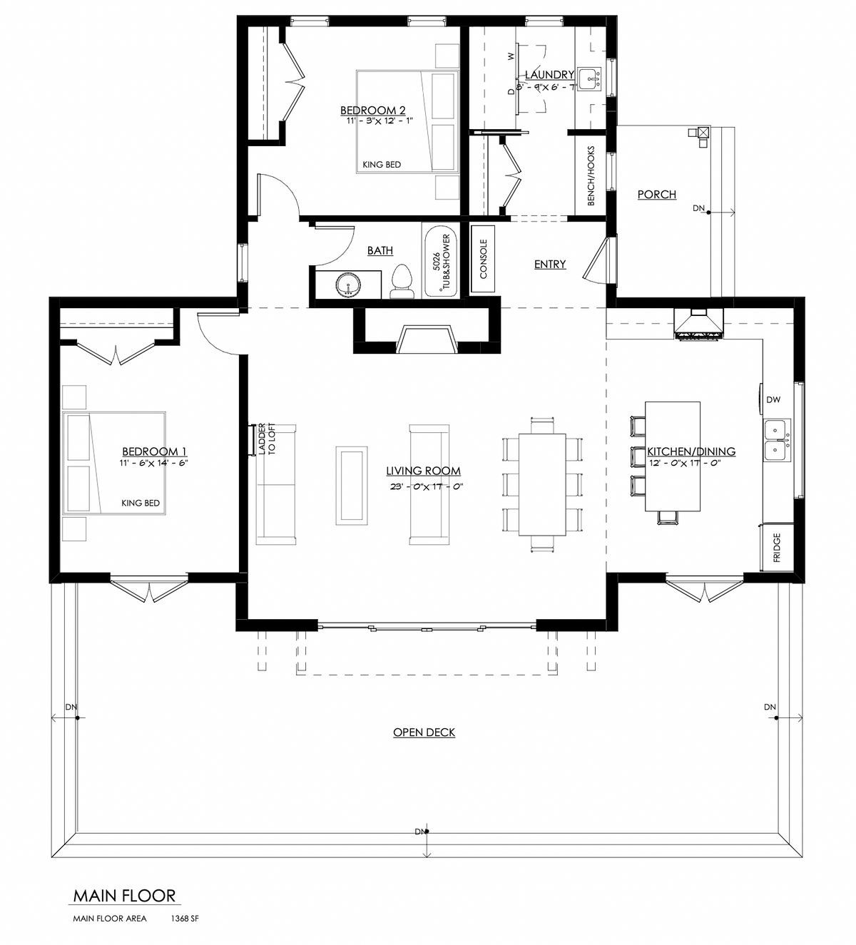 Skofield Main Floor Plan