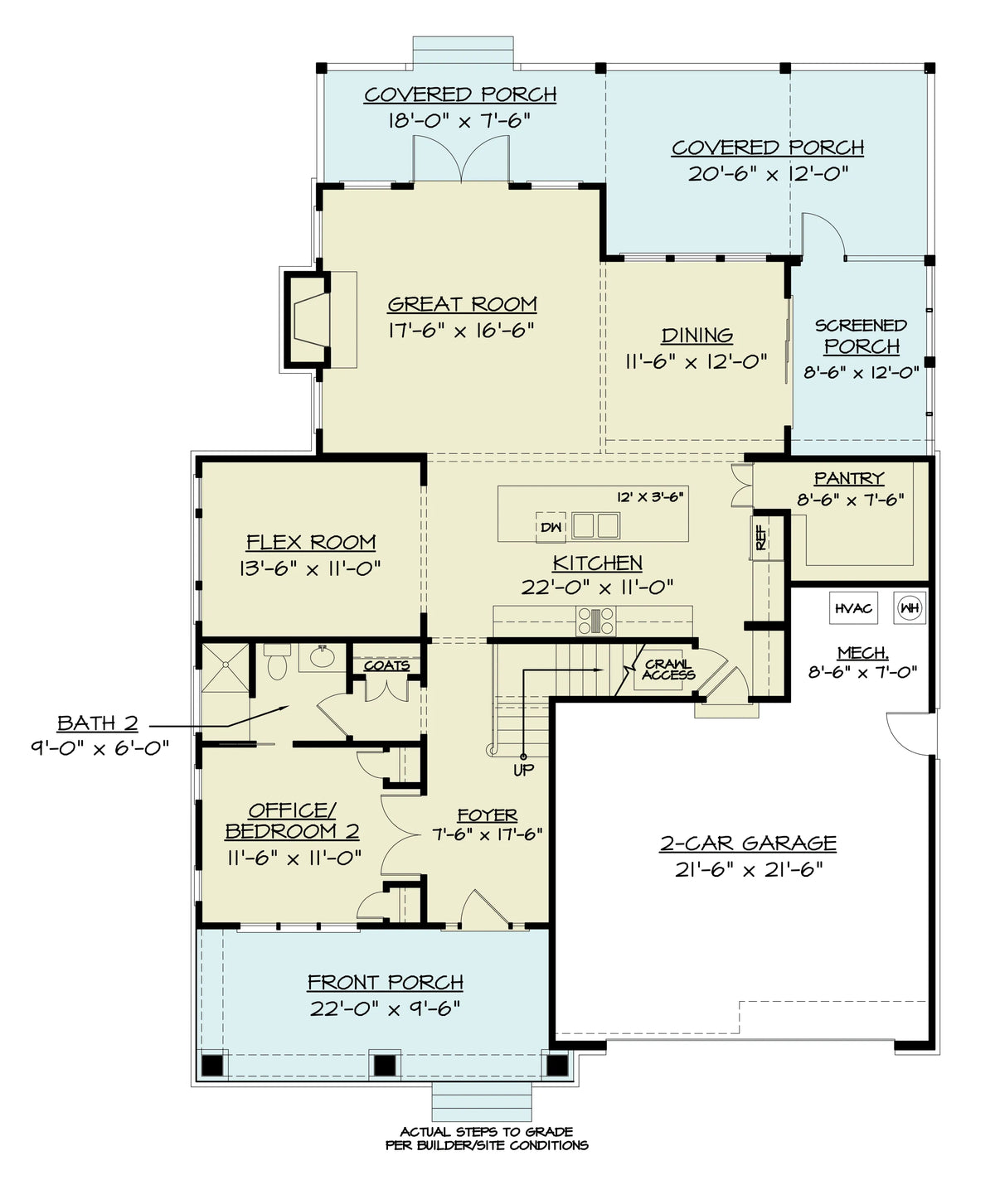 Snowdrop House Plan - Archival Designs House Plans, floor plan