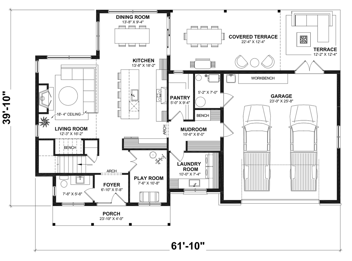 Sophia Main Floor Plan