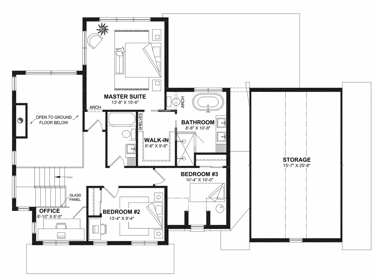 Sophia Second Floor Plan