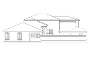 AM7242-A Coronado House Elevation Drawing 1