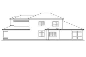 AM7242-A Coronado House Elevation Drawing