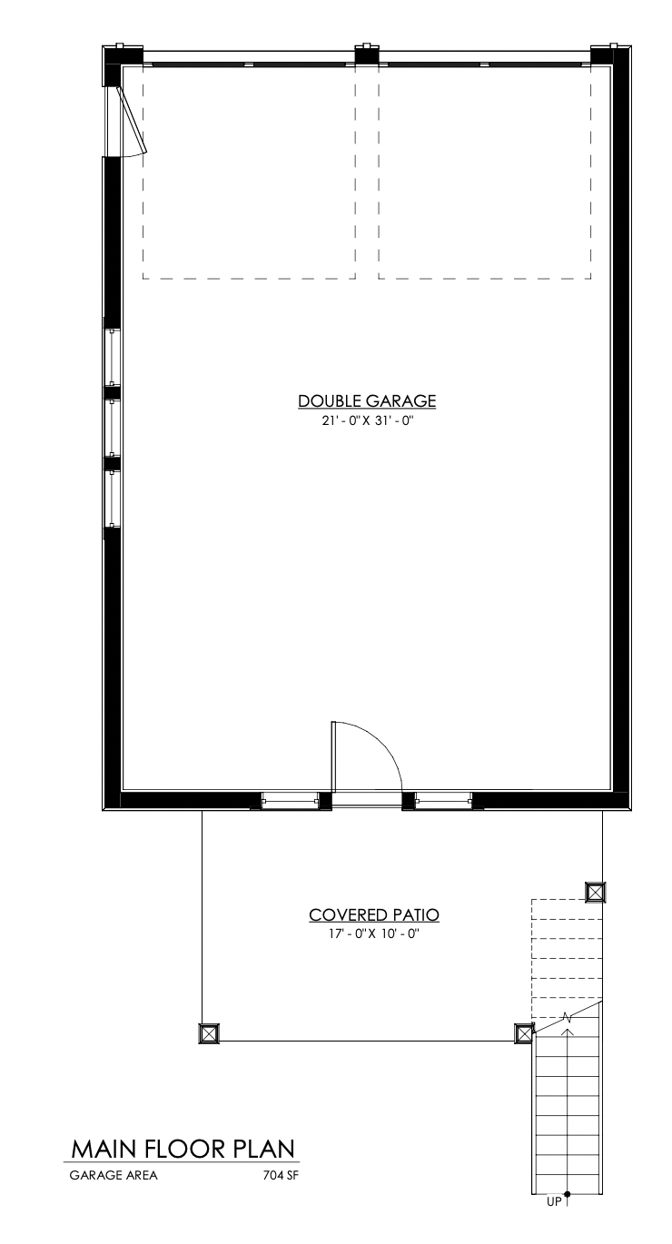 Spring Creek Main Floor Plan