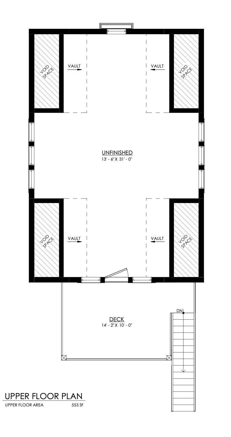 Spring Creek Upper Floor Plan