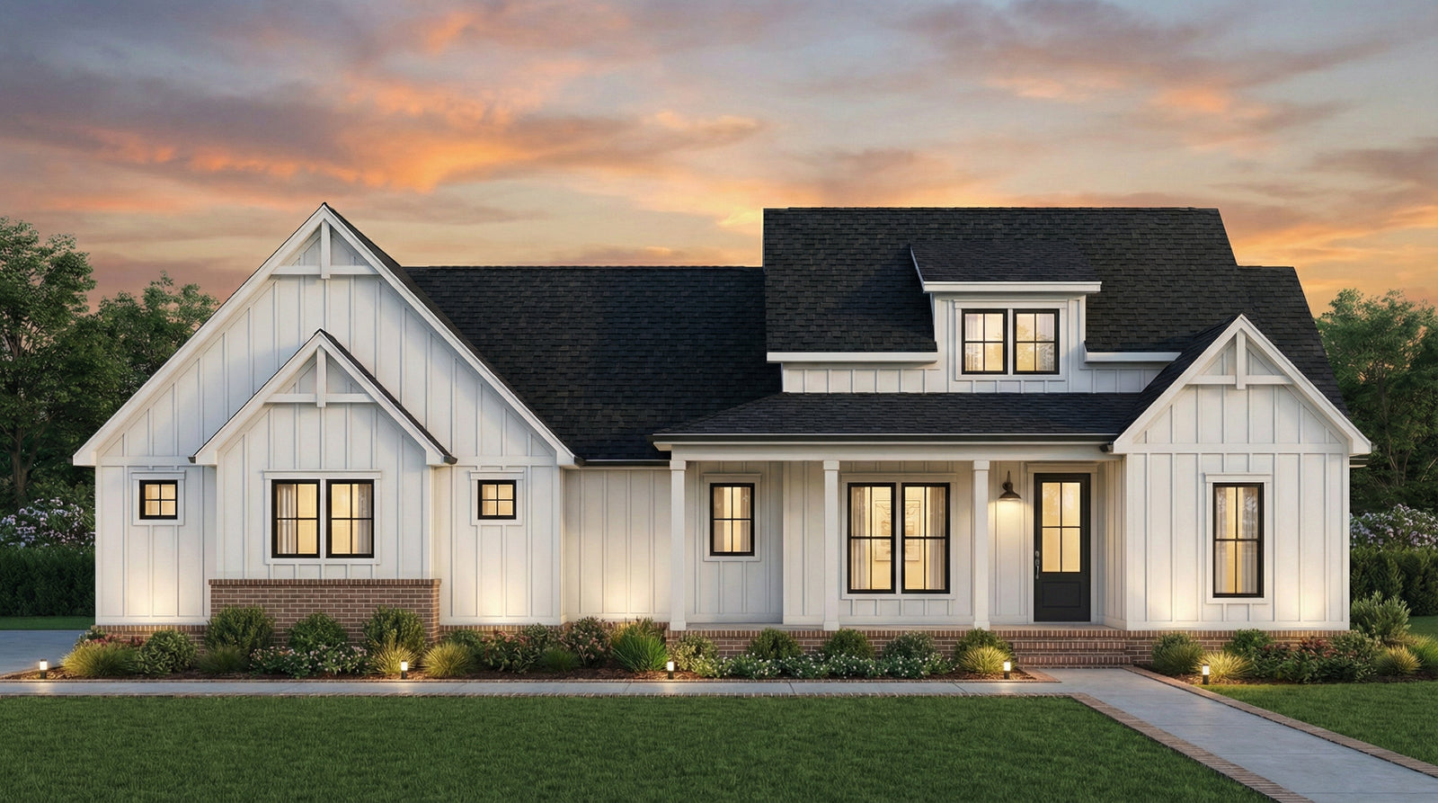 C7809-A Modern Farmhouse, 3 Bedrooms, 2 Bathrooms | Springhill 2 Exterior