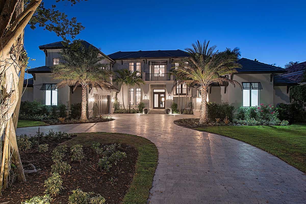 Grand 6-Bedroom Luxury Estate with Elevator, Wine Cellar, and Poolside Lanai