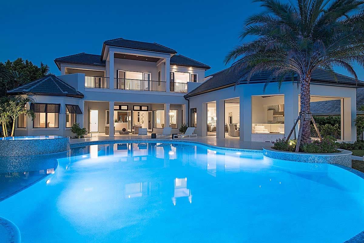 Grand 6-Bedroom Luxury Estate with Elevator, Wine Cellar, and Poolside Lanai