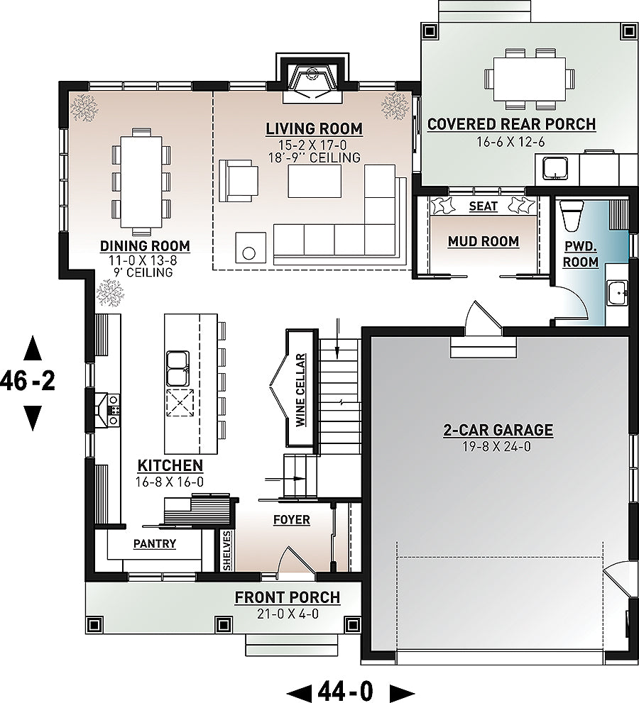 St-Arnaud 3 House Plan