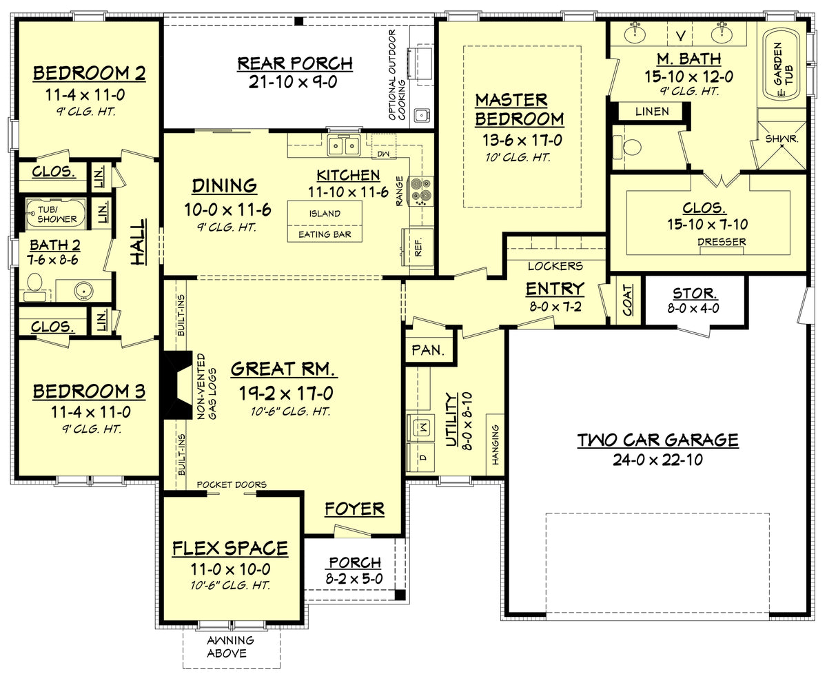 Stonebrook Main Floor Plan