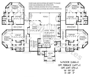 Stonecliff Archival Designs Floor Plan