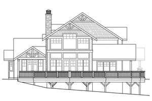 2,726 Sq Ft House Plan with Den, Office, and Wraparound Porch