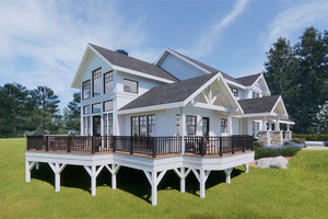 AM7071-A Craftsman House, 3 Bedrooms, 2.5 Bathrooms | Stratford House Plan Exterior-3