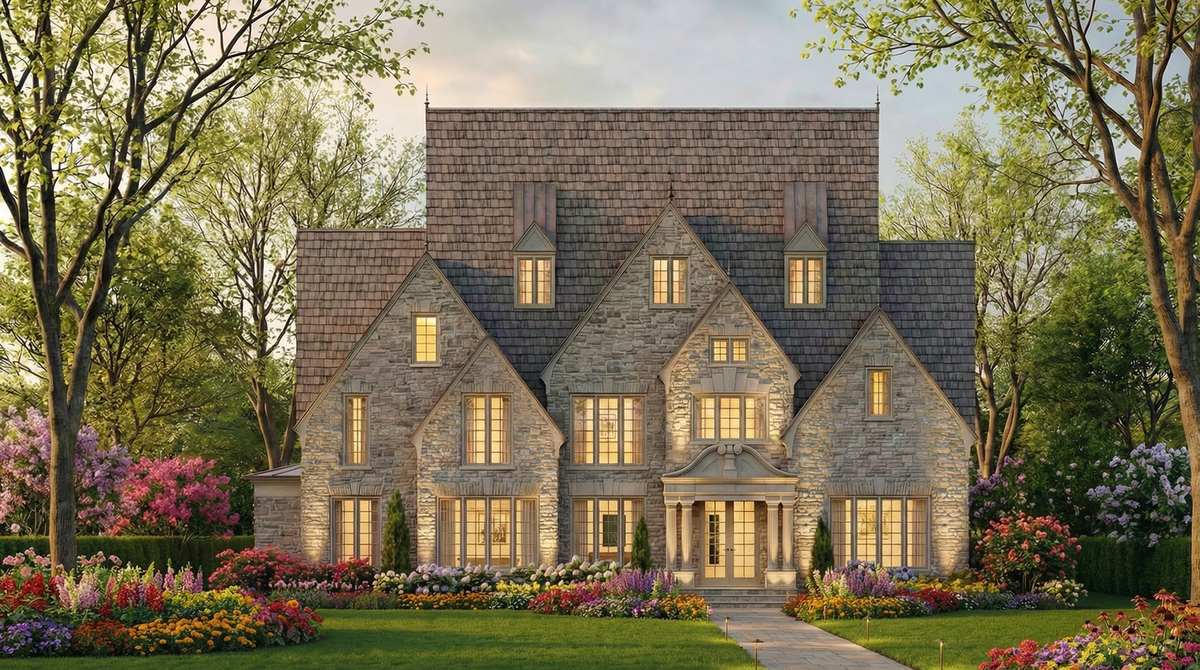 Spacious Luxury Home Plan with Walkout Basement and Versatile Layout
