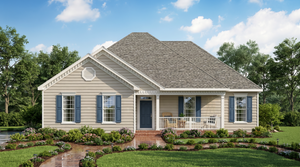 A8199-A Traditional House, 3 Bedrooms, 2 Bathrooms | Summer House Plan Exterior-3