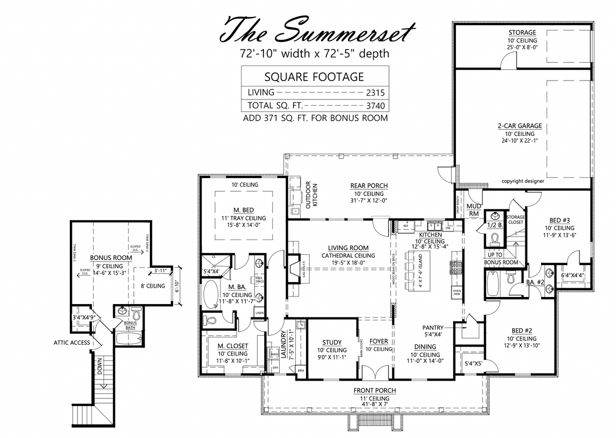 Summerset House Plan