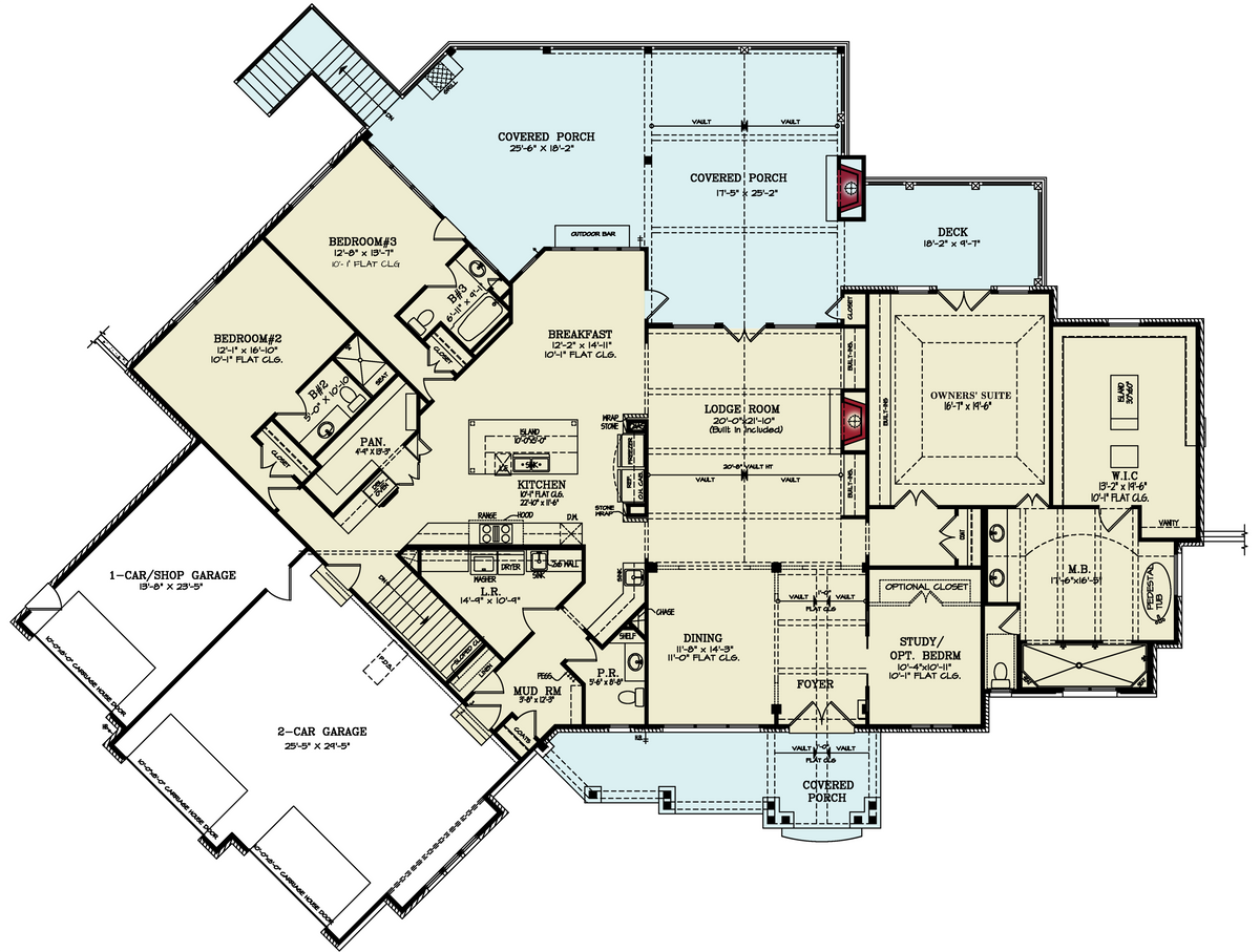 Sunbrook House Plan