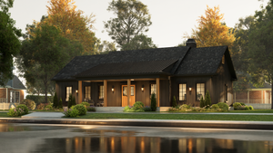 A7188-A Laurel Hill House Plan-Exterior-6