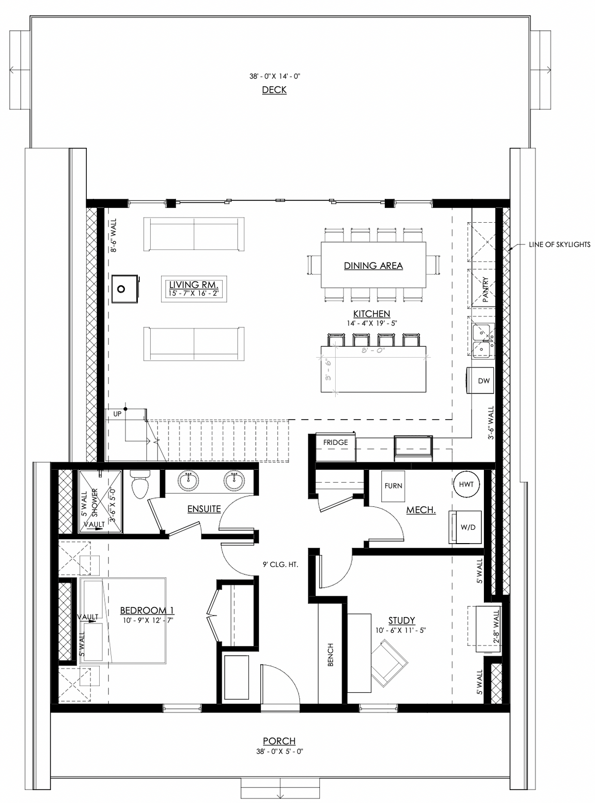 Sycamore Main Floor Plan