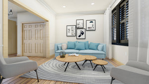 AO7991-A Transitional House Den, 3 to 5 Bedrooms, 2.5 to 3.5 Bathrooms | Tilo 