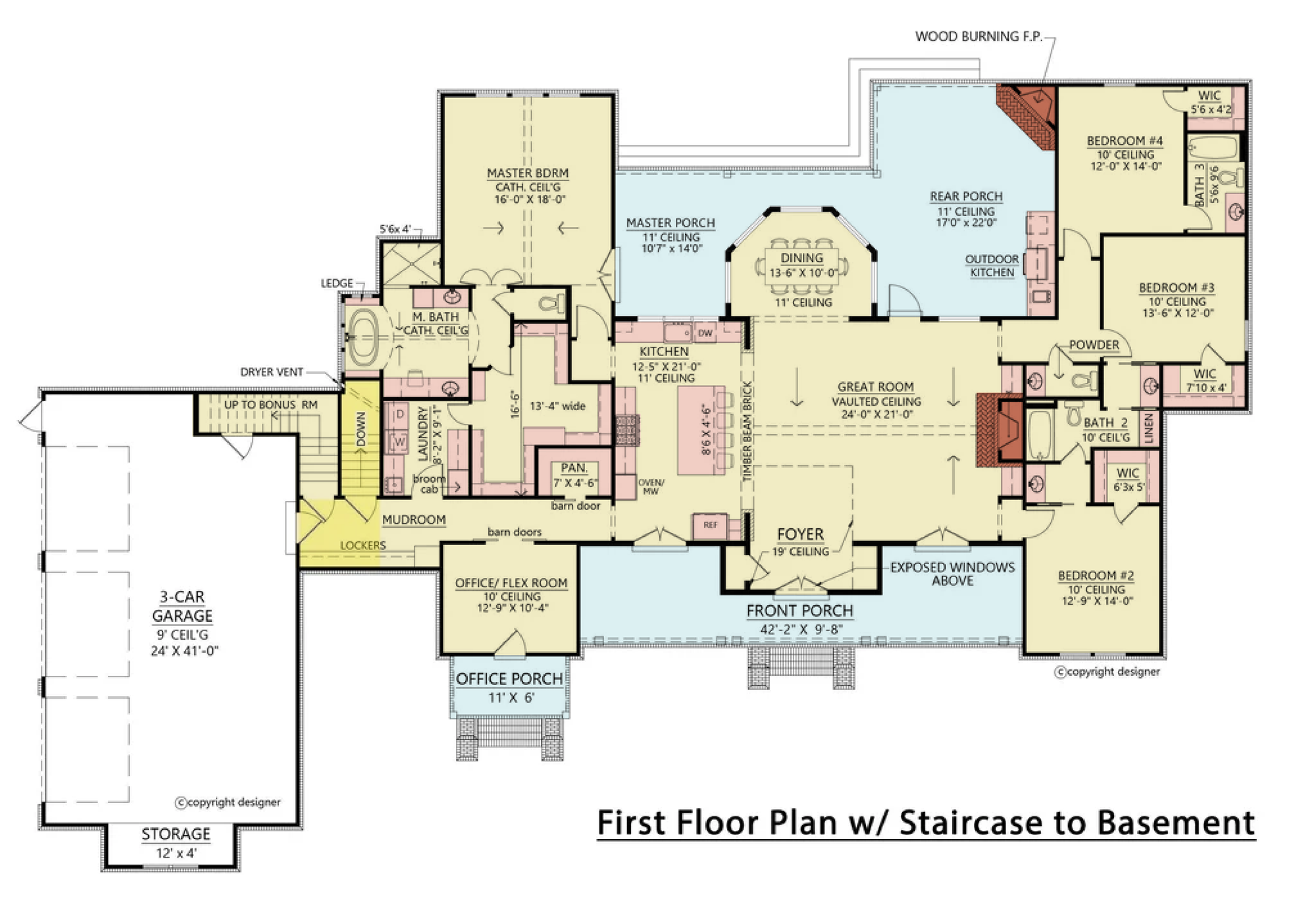 Tanglewood House Plan - Archival Designs House Plans