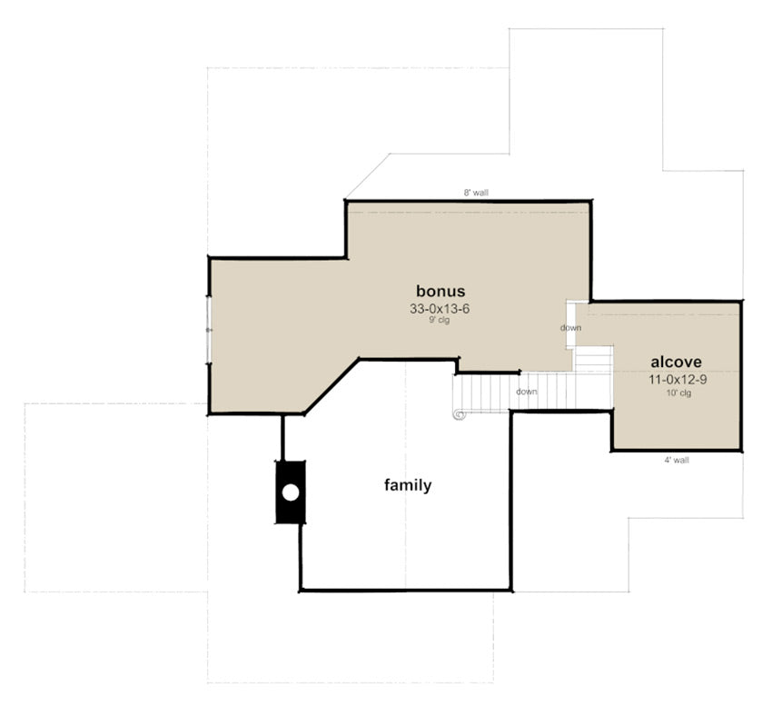 The Wharton II House Floor Plan 1