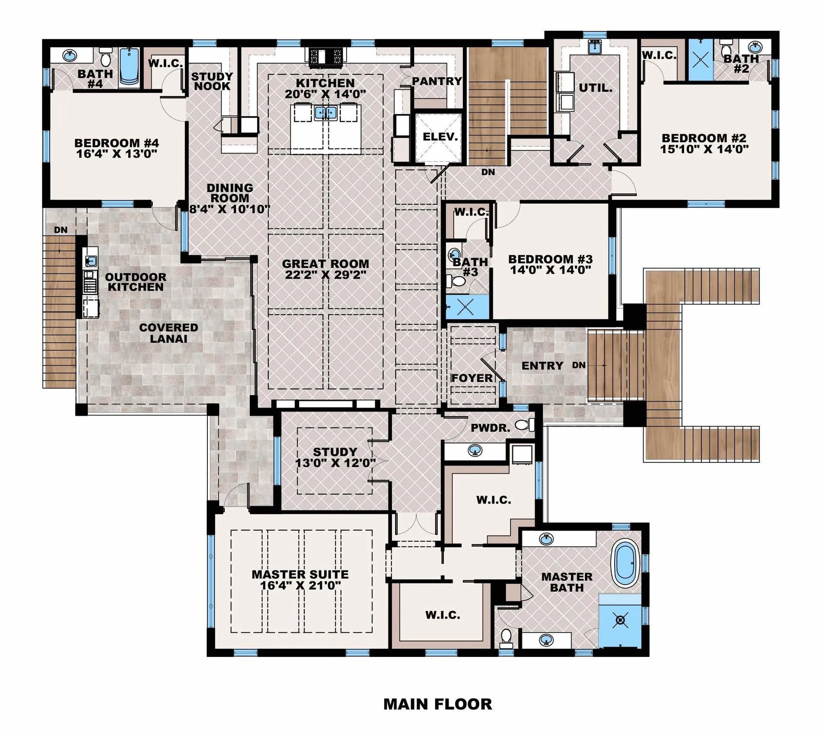 Andryala House Plan - Archival Designs House Plans