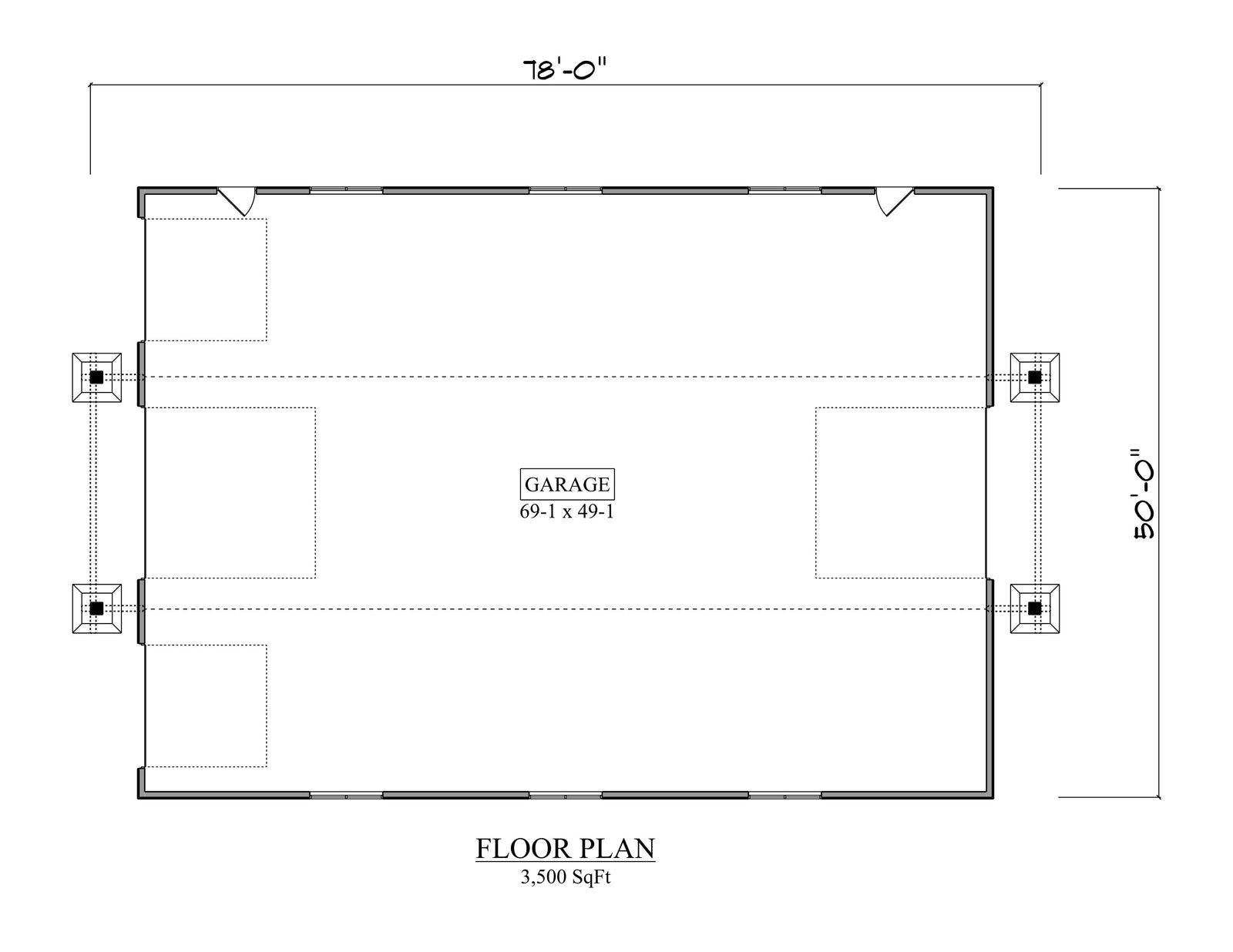 I7963-A Barn House | The Aveline 3640 Exterior
