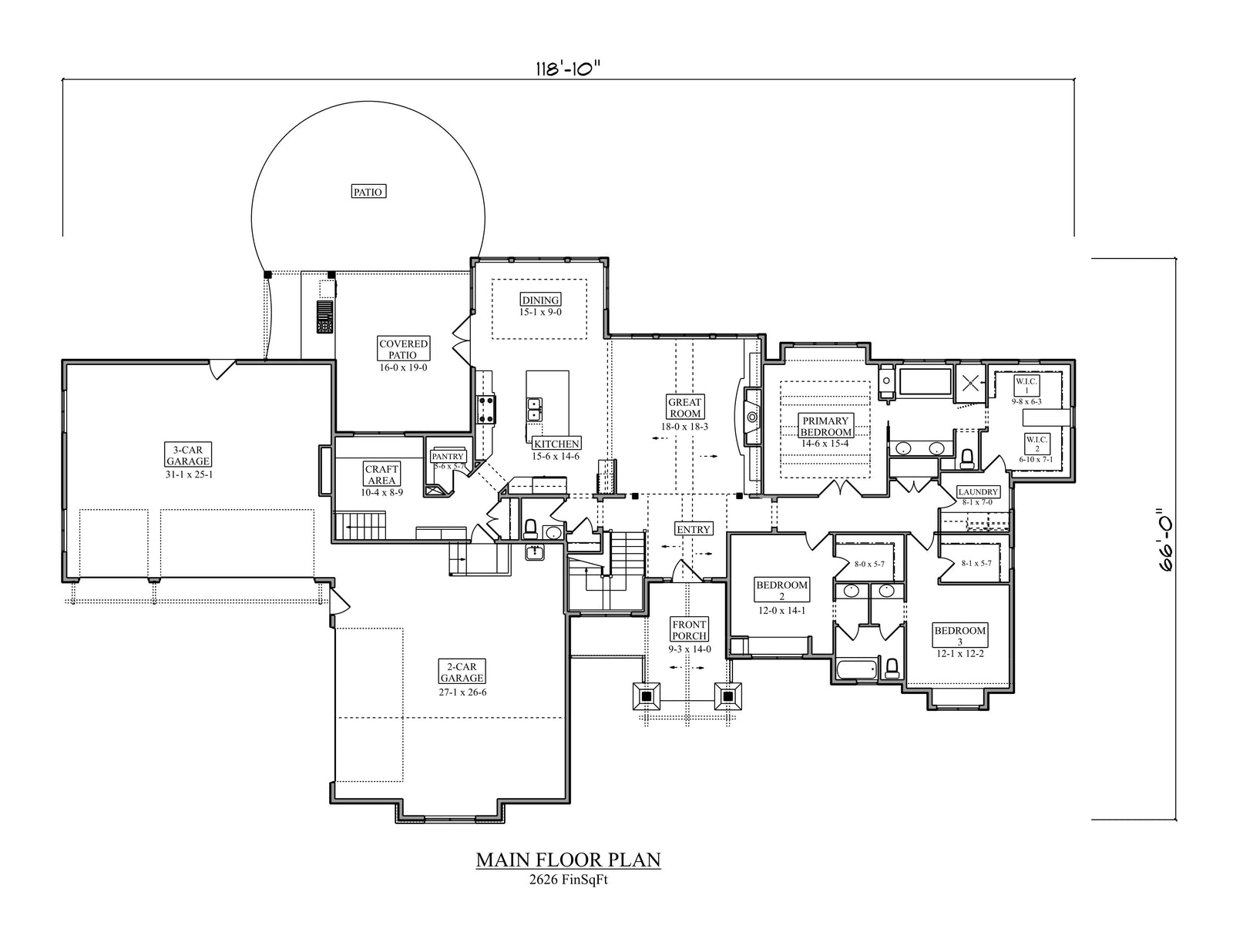I7391-A The Kennedy House Plan