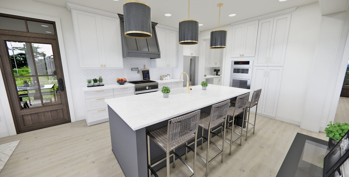 D7342-A The Raven House Kitchen