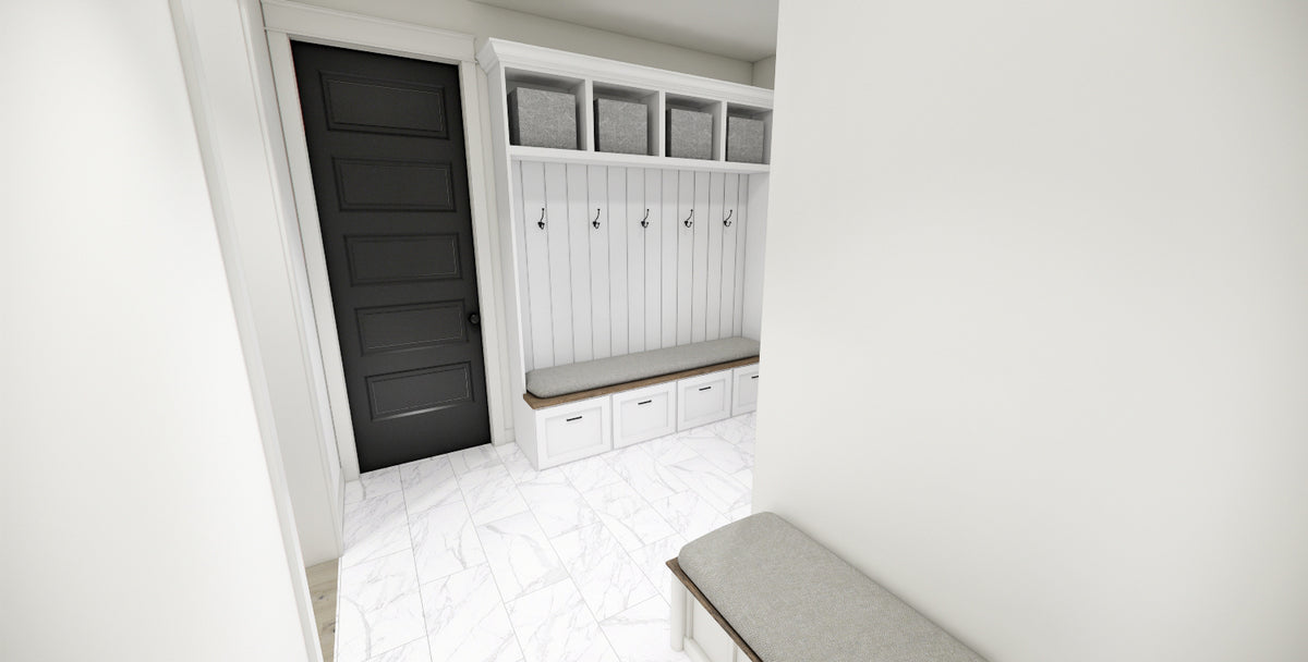 D7342-A The Raven House Mud Room