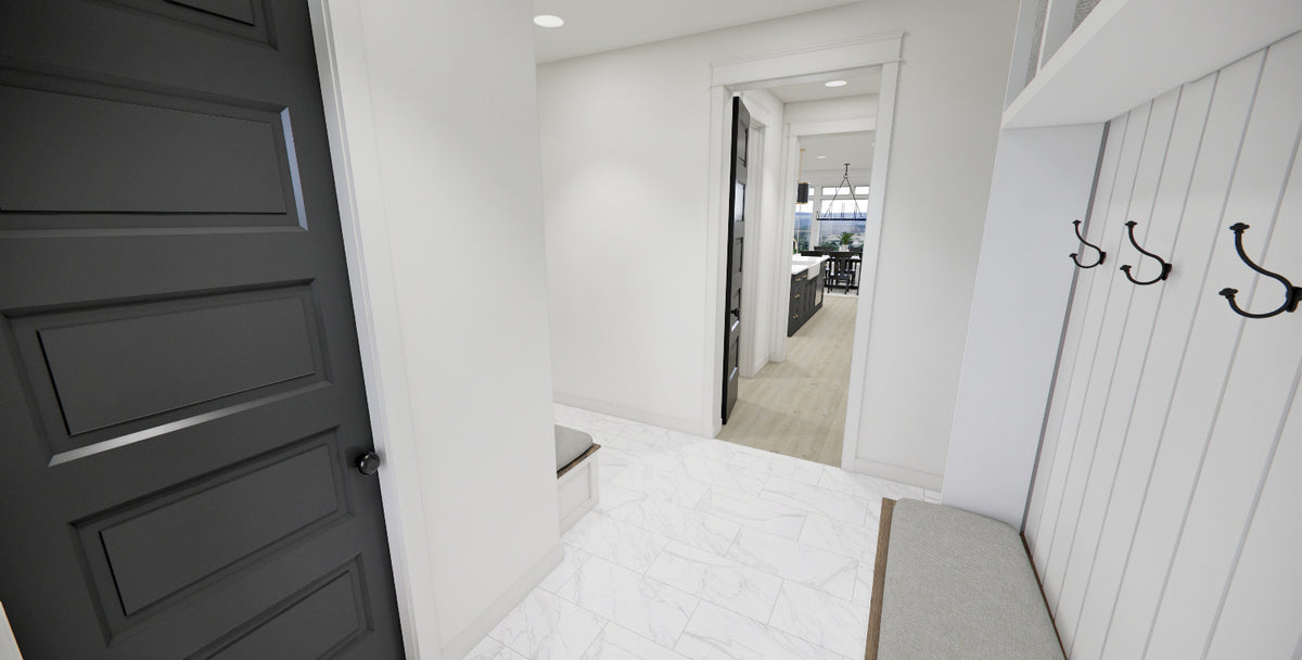 D7342-A The Raven House Mud Room 2