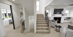 D7342-A The Raven House Stairs