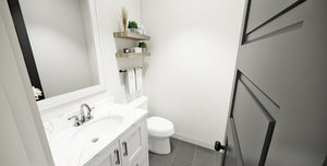 D7342-A The Raven House Half Bathroom