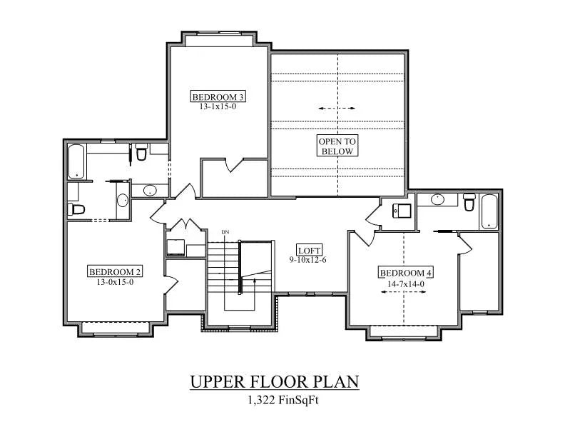 Whitewater Floor Plan-Upper