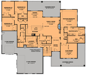 The Gables Archival Designs Floor PLan