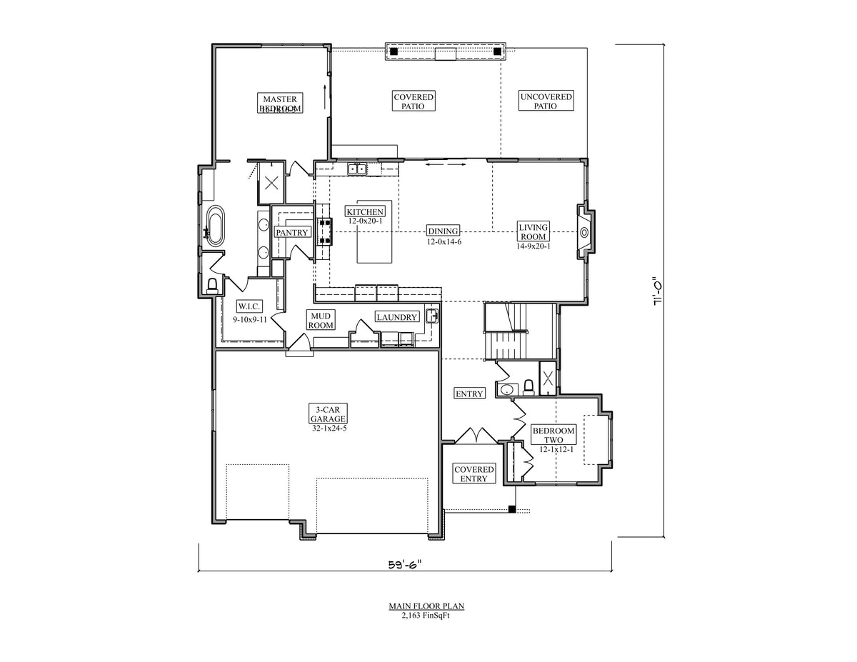 The Orchard Park Main Floor Plan