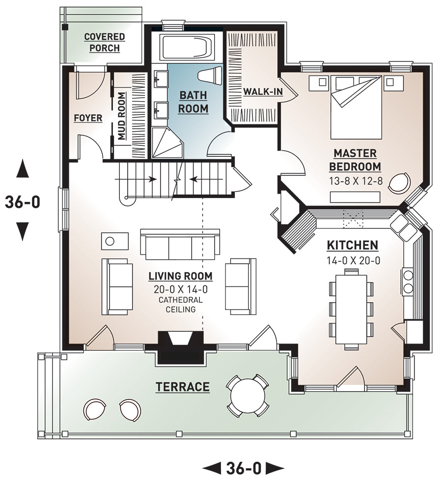 The Touchstone Mountain Floor Plan