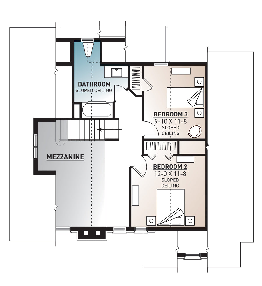 The Touchstone Second Floor Plan