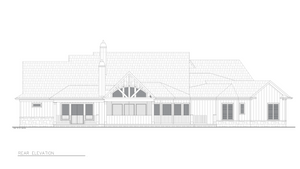 Stylish 3-Bedroom Home Plan with Expansive Basement and Side Garage