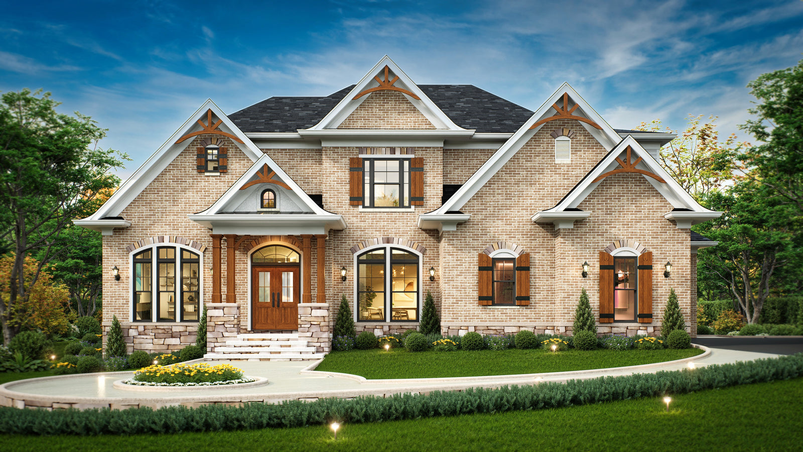 A413-A European House, 4 Bedrooms, 3.5 Bathrooms | Tillman Falls Exterior
