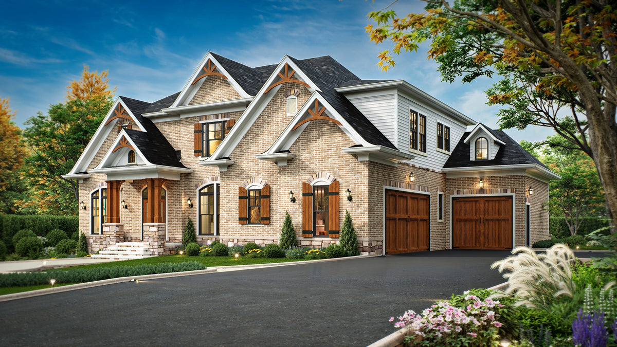 A413-A European House, 4 Bedrooms, 3.5 Bathrooms | Tillman Falls Exterior-2