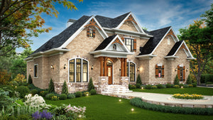 A413-A European House, 4 Bedrooms, 3.5 Bathrooms | Tillman Falls Exterior-3