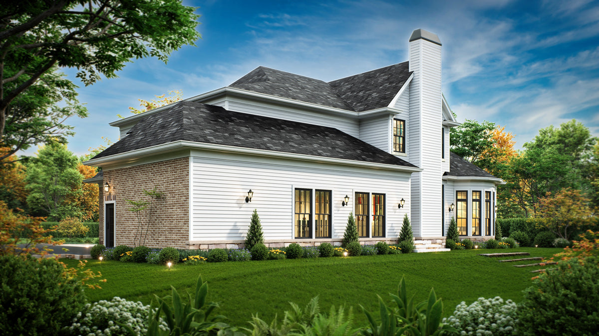 A413-A European House, 4 Bedrooms, 3.5 Bathrooms | Tillman Falls Exterior-4