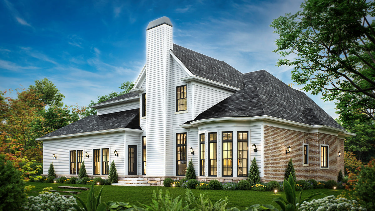 A413-A European House, 4 Bedrooms, 3.5 Bathrooms | Tillman Falls Exterior-5
