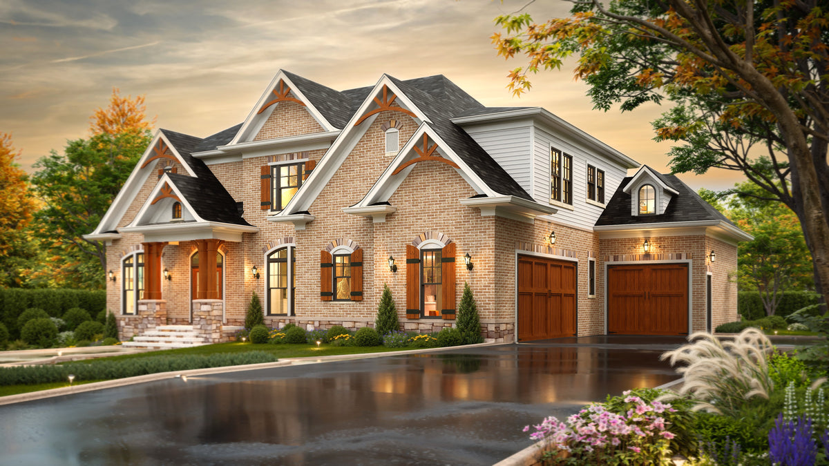 A413-A European House, 4 Bedrooms, 3.5 Bathrooms | Tillman Falls Exterior-7