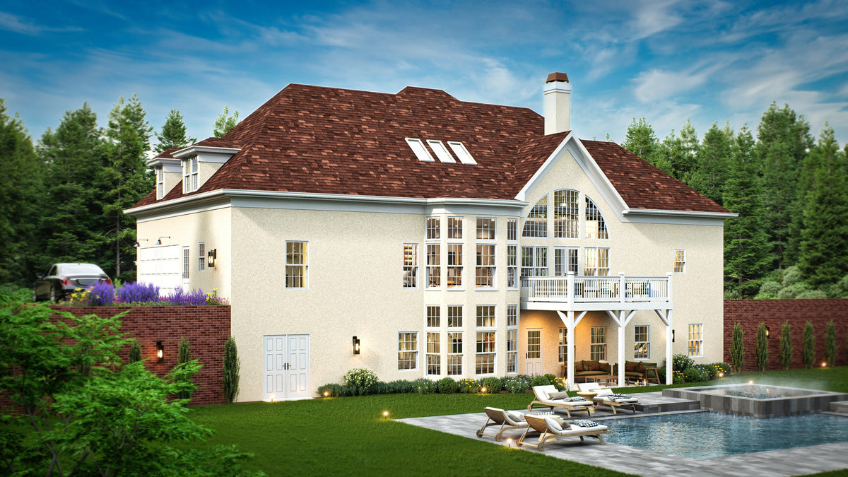 Spacious Home Plan with 4 Bedrooms, 4 Bathrooms, and Walkout Basement
